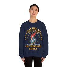 Load image into Gallery viewer, Unisex Heavy Blend Crewneck Sweatshirt - Army - 2nd Infantry Division - ImJin Scout -DMZ Missions
