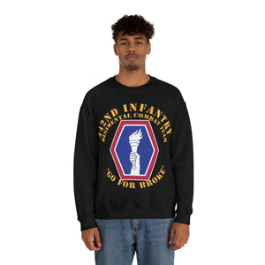 Unisex Heavy Blend Crewneck Sweatshirt - Army - 442nd Infantry Regimental Combat Team X 300