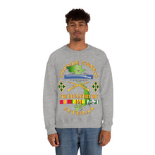 Load image into Gallery viewer, Unisex Heavy Blend Crewneck Sweatshirt - Vietnam Combat Infantry Veteran w 4th Inf Div SSI V1
