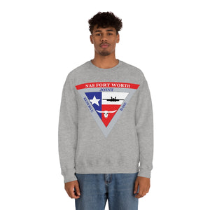 Unisex Heavy Blend Crewneck Sweatshirt - Naval Air Station - Fort Worth X 300