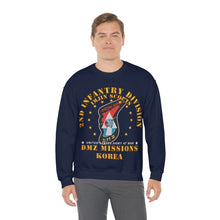 Load image into Gallery viewer, Unisex Heavy Blend Crewneck Sweatshirt - Army - 2nd Infantry Division - ImJin Scout -DMZ Missions
