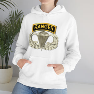 Unisex Heavy Blend Hooded Sweatshirt - SOF - Airborne Badge - Ranger Tab