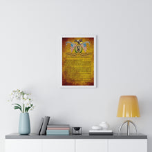 Load image into Gallery viewer, Premium Framed Vertical Poster - Emancipation Proclamation - January 1, 1863
