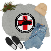 Load image into Gallery viewer, Unisex Heavy Blend Crewneck Sweatshirt - Army MEDEVAC Critical Care Flight Paramedics V1
