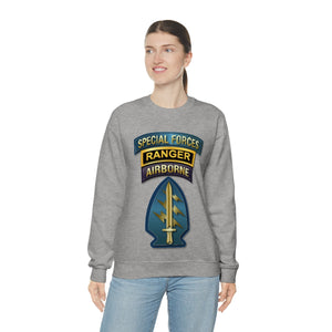 Unisex Heavy Blend Crewneck Sweatshirt - Sof - Special Forces - Ranger - Ssi V1