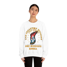 Load image into Gallery viewer, Unisex Heavy Blend Crewneck Sweatshirt - Army - 2nd Infantry Division - ImJin Scout -DMZ Missions
