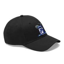 Load image into Gallery viewer, Twill Hat - Army - XVIII Airborne Corps w Parachute - Ribbon - Hat - Direct to Garment (DTG) - Printed
