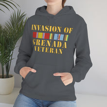 Load image into Gallery viewer, Unisex Heavy Blend™ Hooded Sweatshirt - Army - Grenada Invasion Veteran w EXP SVC
