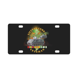 Army - Vietnam Combat Vet - w APCs- Ambush Classic License Plate