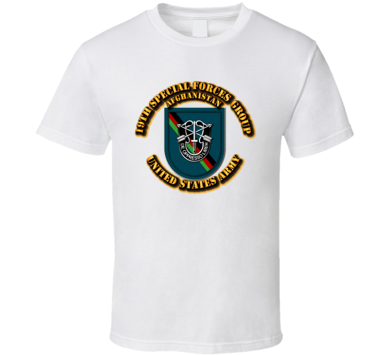 SOF - 19th SFG Flash - Afghanistan T Shirt
