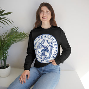 Unisex Heavy Blend Crewneck Sweatshirt -  USPHS - United States Public Health Service Seal