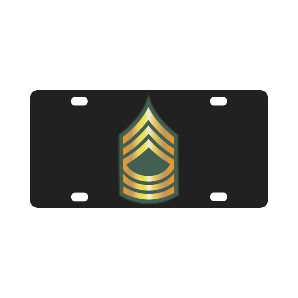 Army - Master Sergeant - MSG wo Txt Classic License Plate