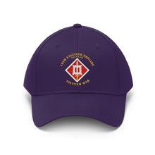 Load image into Gallery viewer, Twill Hat - Army - 18th Engineer Brigade Vietnam  - Vietnam War - Hat - Direct to Garment (DTG) - Printed
