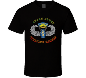 SOF - Airborne Ranger - Green Beret T Shirt