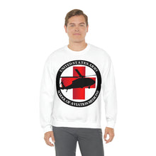 Load image into Gallery viewer, Unisex Heavy Blend Crewneck Sweatshirt - Army MEDEVAC Critical Care Flight Paramedics V1
