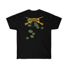 Load image into Gallery viewer, Unisex Ultra Cotton Tee - Airborne Ranger with Crest - Airborne Infantry - Mass Tactical Airborne Operation with Ranger Infantry Branch
