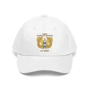 Twill Hat - Army - Emblem - Warrant Officer - CW2