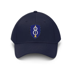 Twill Hat - Army - 8th Infantry Division without Text - Embroidery