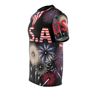 All Over Printing - USA - All of us with Kerchief Design Fireworks