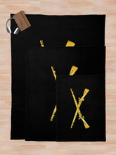 Load image into Gallery viewer, Army - Infantry Branch - Crossed Rifles Throw Blanket

