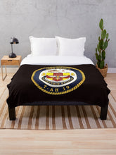 Load image into Gallery viewer, Navy - USNS Mercy - T-AH-19 wo Txt Throw Blanket
