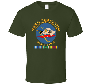 Aac - 376th Fighter Squadron - Wwii W Eur Svc Classic T Shirt