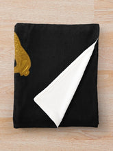 Load image into Gallery viewer, Army - 1st Battalion - 12th Cavalry Branch wo Txt Throw Blanket
