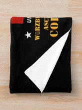Load image into Gallery viewer, Army - 3rd ID - Germany w Cold War SVC Throw Blanket
