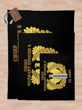 Load image into Gallery viewer, Army - Emblem - Warrant Officer 5 - CW5 w Eagle Throw Blanket
