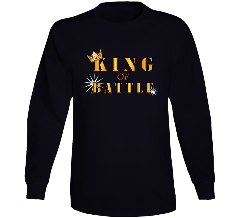 Army - Artillery - King Of Battle W Crown - Center X 300 Long Sleeve