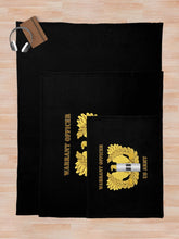 Load image into Gallery viewer, Army - Emblem - Warrant Officer - CW01 Throw Blanket
