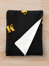 Load image into Gallery viewer, ARNG - Military Emergency Management Specialist - Master - Gold Throw Blanket
