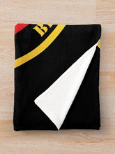 Load image into Gallery viewer, Army - 3rd Armored Cavalry Regiment DUI - Red White - Blood and Steel Throw Blanket
