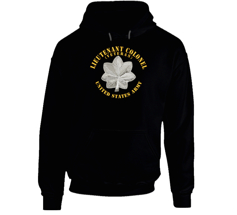 Army - Lieutenant Colonel - Ltc - Veteran - V1 Hoodie