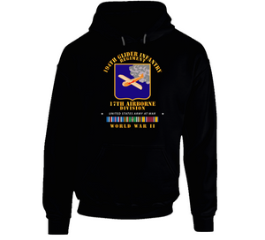 Army  - 194th Glider Infantry Regiment - Wwii W Eur Svc Hoodie