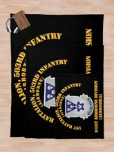 Load image into Gallery viewer, Army - 1st Bn 503rd Infantry - 101st Airborne Division X 300 Throw Blanket
