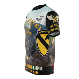 All Over Printing - Army - 7th Cavalry Regiment, 1st Cavalry Division - LZ Air Assault - Vietnam Veteran