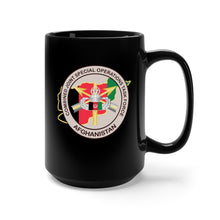 Load image into Gallery viewer, Black Mug 15oz - Army - Combined Joint Special Operations Task Force - Afghanista wo Txt
