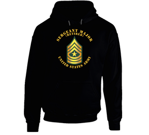 Army - Sergeant Major - Sgm - Retired Hoodie