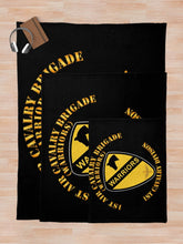 Load image into Gallery viewer, Army - 1st Air Cavalry Brigade - Warriors - 1st Cav Division Throw Blanket
