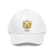 Load image into Gallery viewer, Twill Hat - Army - Emblem - Warrant Officer - CW2 - Retired - Embroidery
