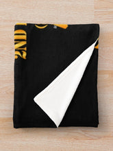 Load image into Gallery viewer, Army - Korea Service Vet - 2nd Infantry Div - Second to None Throw Blanket
