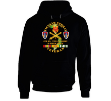 Load image into Gallery viewer, Army - Vietnam Combat Veteran W 6th Bn 77th Artillery Dui - Ii Field Force W Vn Svc Hoodie
