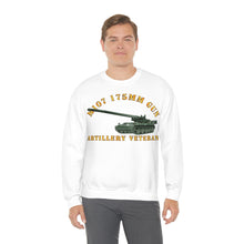 Load image into Gallery viewer, Unisex Heavy Blend Crewneck Sweatshirt - Army - M107 - 175mm Gun - Artillery Veteran
