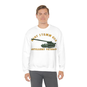 Unisex Heavy Blend Crewneck Sweatshirt - Army - M107 - 175mm Gun - Artillery Veteran