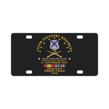 Load image into Gallery viewer, Army - 126th Infantry Regiment - 911 - ONE w SVC w BR Classic License PlateC
