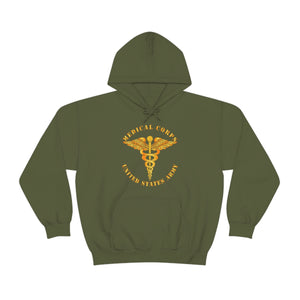 Unisex Heavy Blend™ Hooded Sweatshirt - Army - Medical Corps - US Army