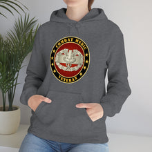 Load image into Gallery viewer, Unisex Heavy Blend™ Hooded Sweatshirt -  Combat Medic Veteran
