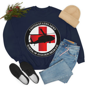 Unisex Heavy Blend Crewneck Sweatshirt - Army MEDEVAC Critical Care Flight Paramedics V1