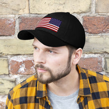 Load image into Gallery viewer, Unisex Twill Hat - United States Flag Hat - Direct to Garment (DTG) - Printed
